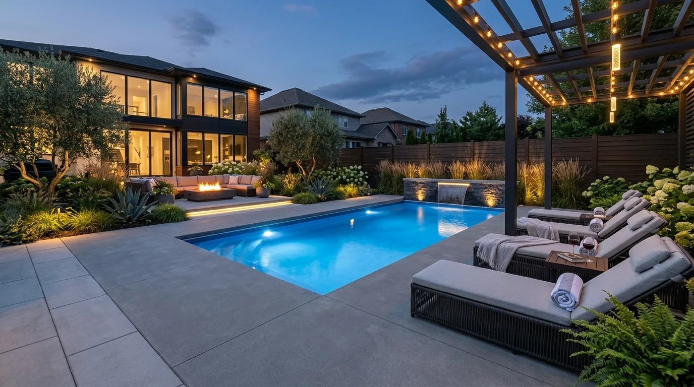 10 Fiberglass Pool Ideas for a Modern Backyard